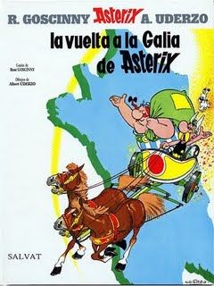 “Astérix y la Vuelta a la Galia” (Uderzo y Goscinny, 1965)